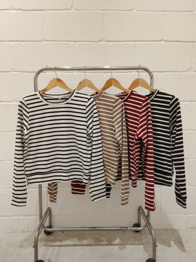 C609 Buzo rayado clasico